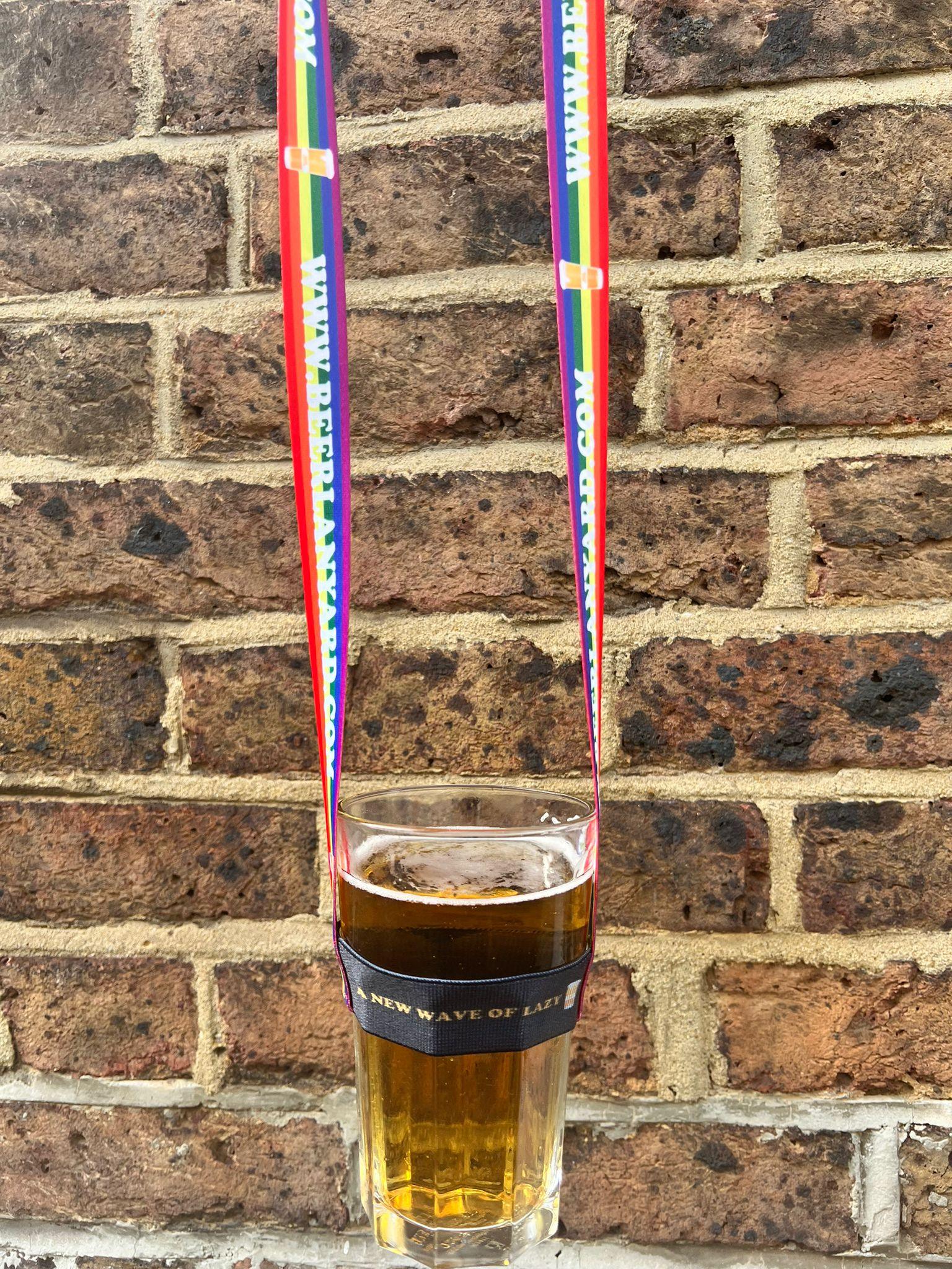 Rainbow Limited Edition Beer Lanyards - #shop_name - #BeerLanyard
