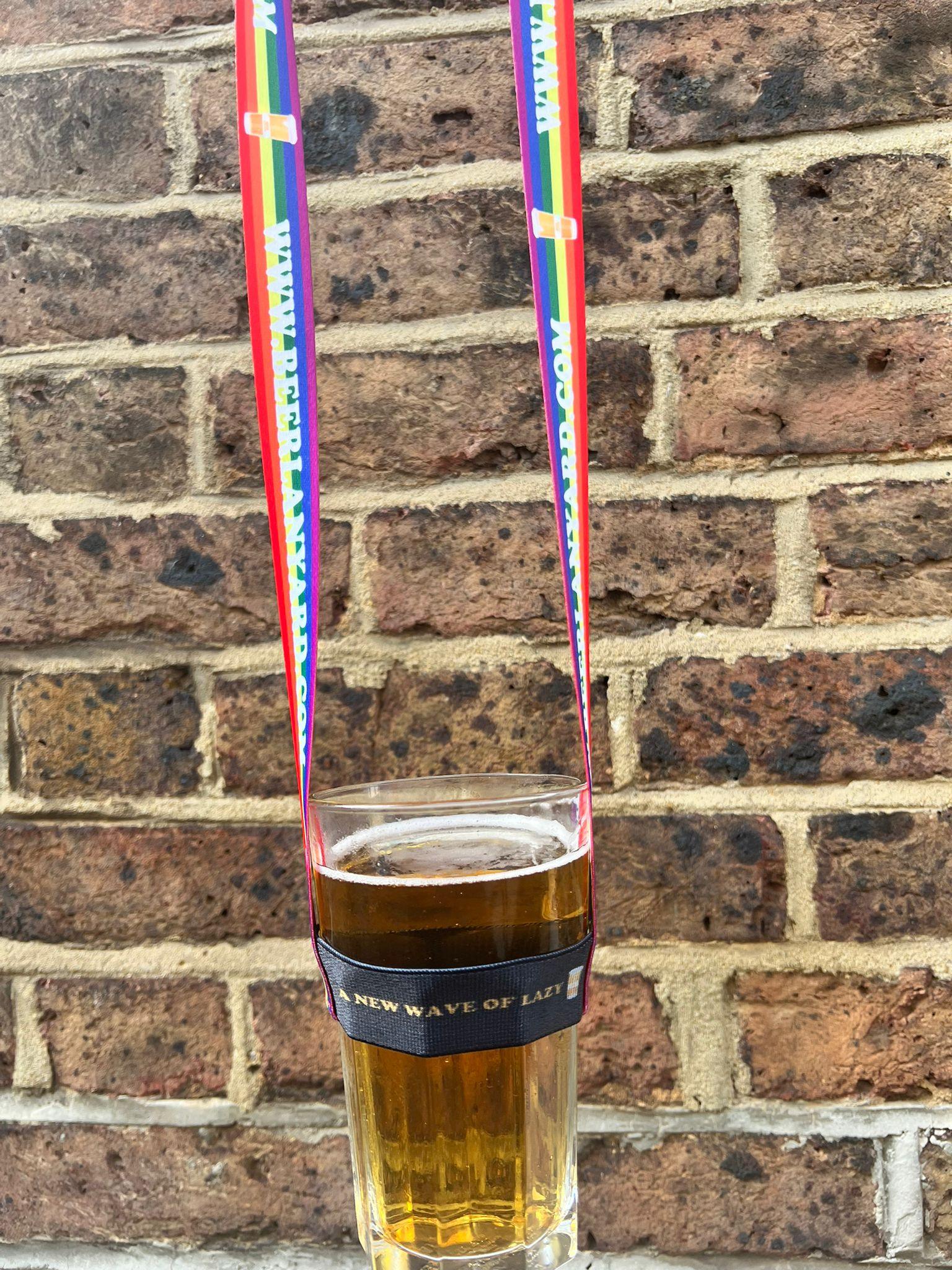 Rainbow Limited Edition Beer Lanyards x 2 - #shop_name - #BeerLanyard