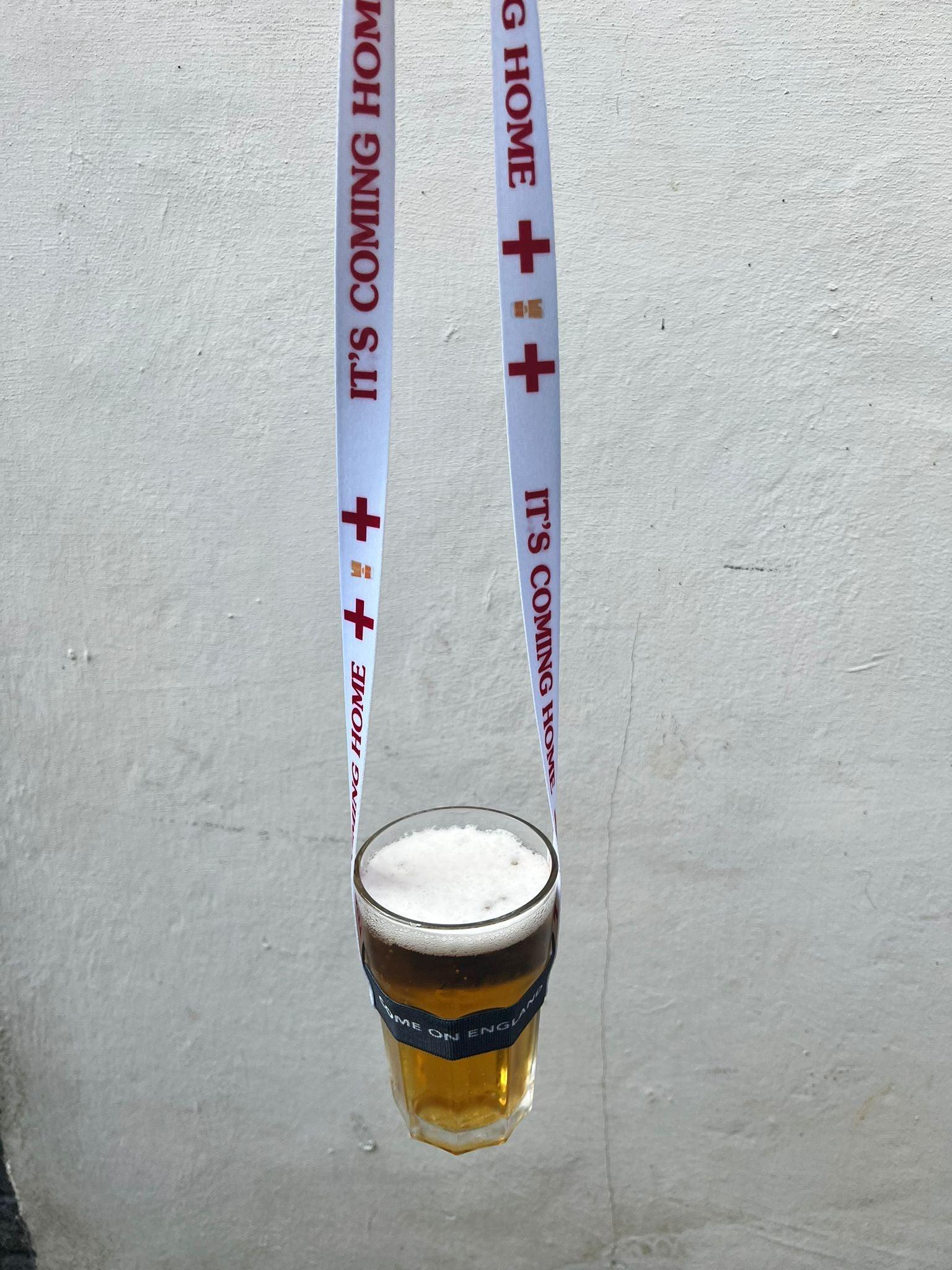 England Limited Edition Beer Lanyards X 2 Pack - #shop_name - #BeerLanyard