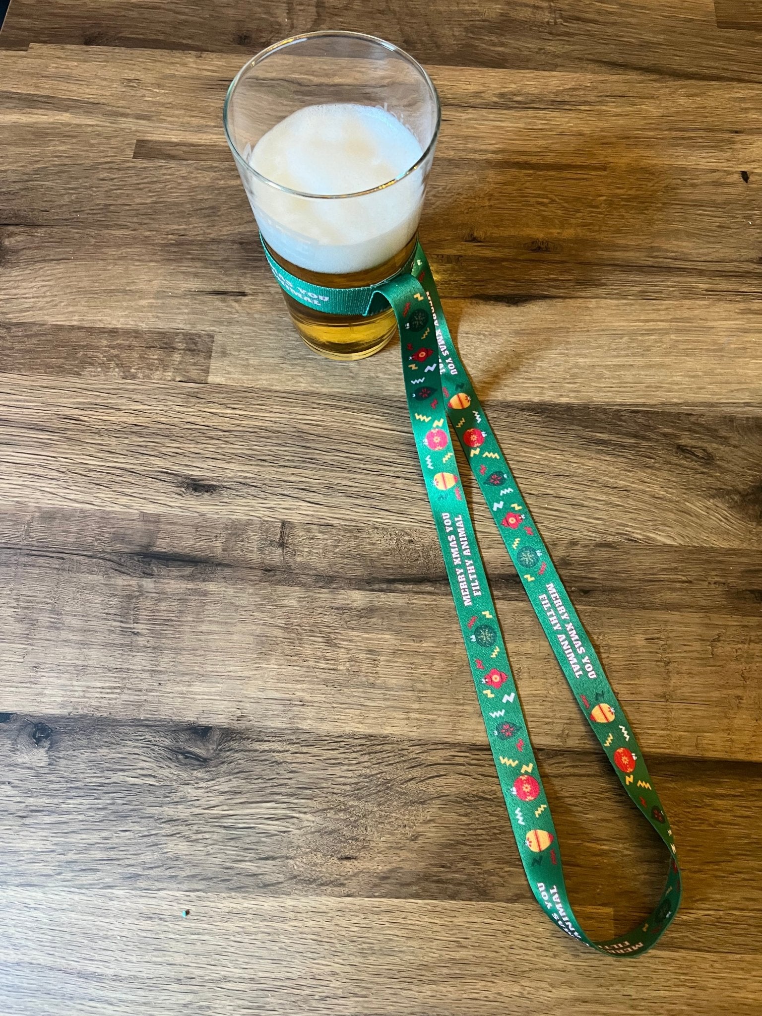 Mix and Match x 4 Christmas Beer Lanyards - #shop_name - #BeerLanyard